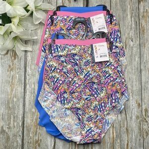 Women's No Show Cheeky Panties Underwear 2, 3-Pack, Size XXXL